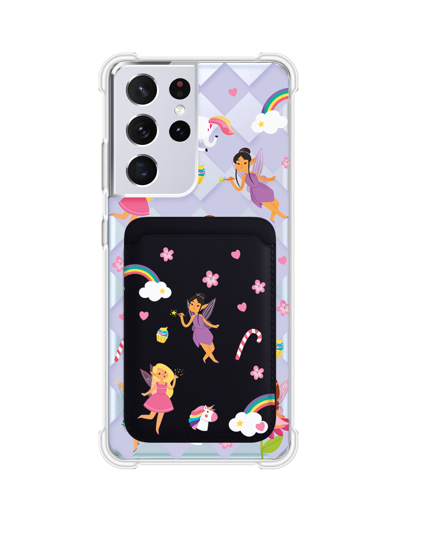 Android Magnetic Wallet Case - Tiny Fairy