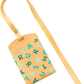 Vegan Leather Lanyard - Treasure Monogram