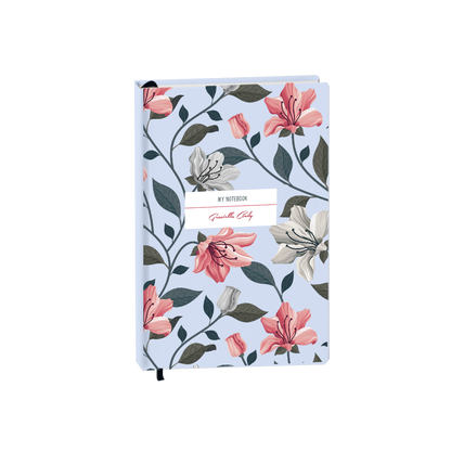 Hardcover Bookpaper Journal - Valerie (with Elastic Band & Bookmark)
