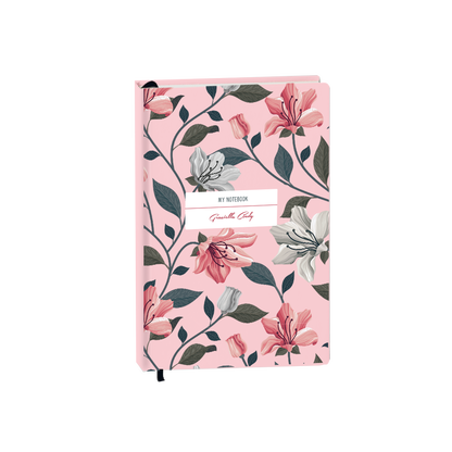 Hardcover Bookpaper Journal - Valerie (with Elastic Band & Bookmark)