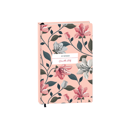 Hardcover Bookpaper Journal - Valerie (with Elastic Band & Bookmark)