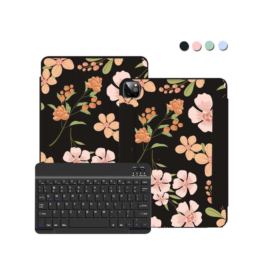 iPad / Android Tab Wireless Keyboard Flipcover - Vinca