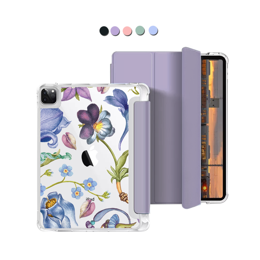 iPad Macaron Flip Cover - Violetta