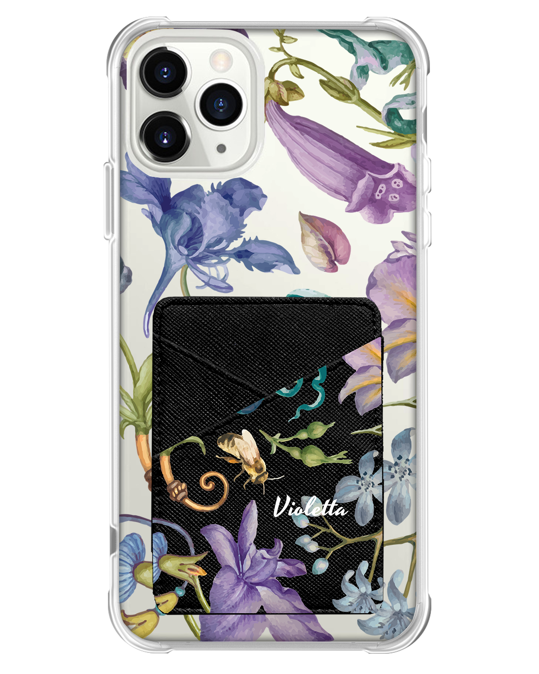 iPhone Phone Wallet Case - Violetta