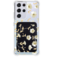 Android Magnetic Wallet Case - White Magnolia