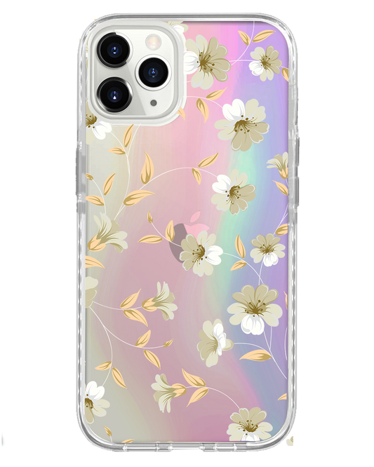 iPhone Rearguard Holo - White Magnolia