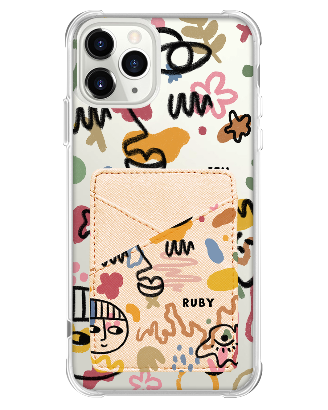 iPhone Phone Wallet Case - Abstract 3.0