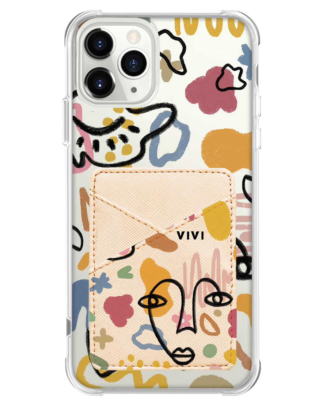 iPhone Phone Wallet Case - Abstract 4.0