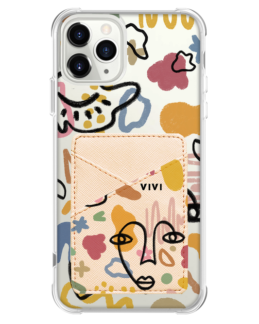 iPhone Phone Wallet Case - Abstract 4.0