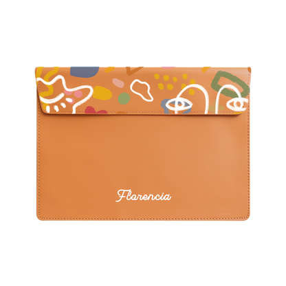 Vegan Leather Sleeve - Abstract 4.0