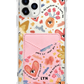 iPhone Phone Wallet Case - Abstract Lovers