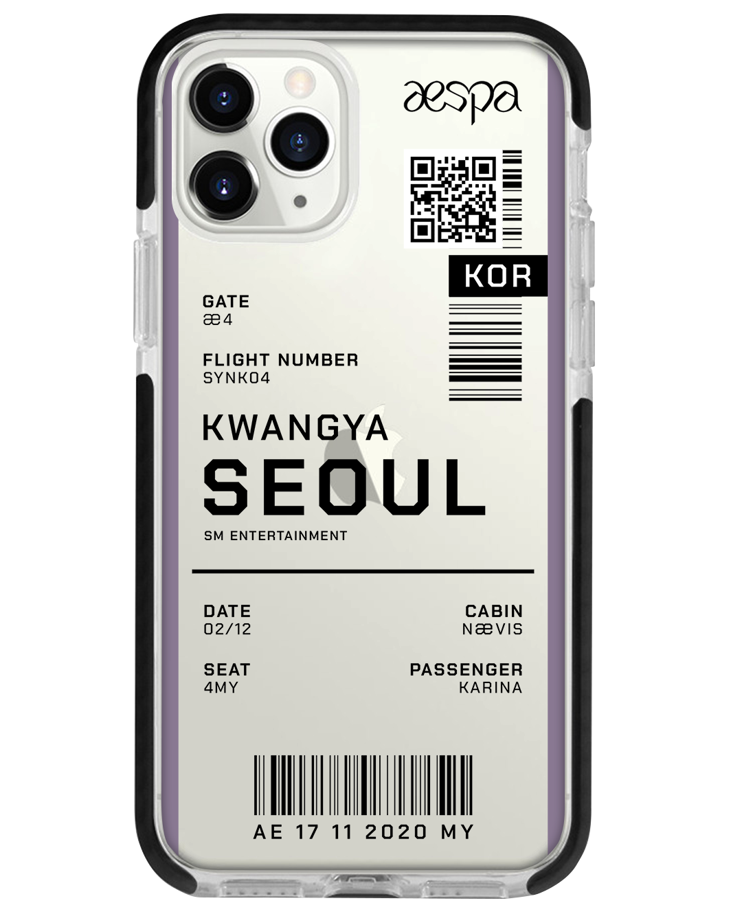 iPhone - Aespa Kwangya Ticket