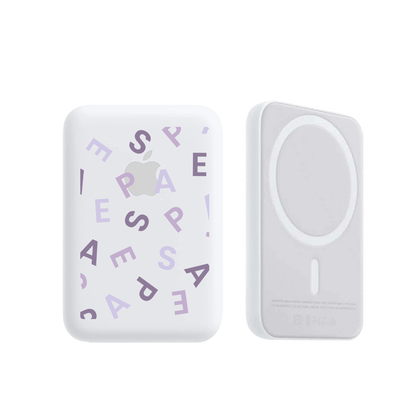 Magnetic Wireless Powerbank - Aespa Monogram