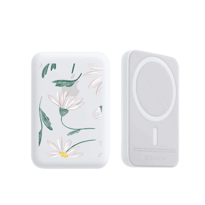 Magnetic Wireless Powerbank - April Daisy