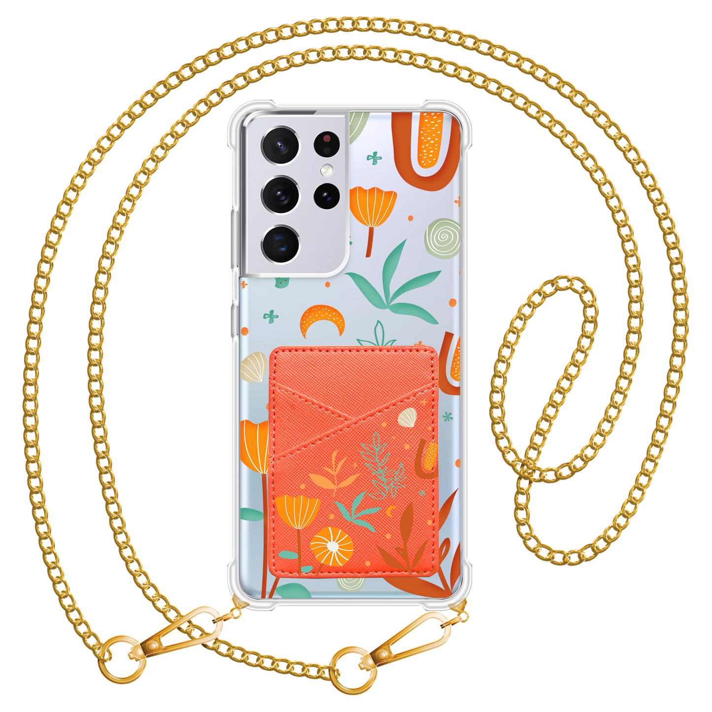 Android Phone Wallet Case - Autumn Botanical