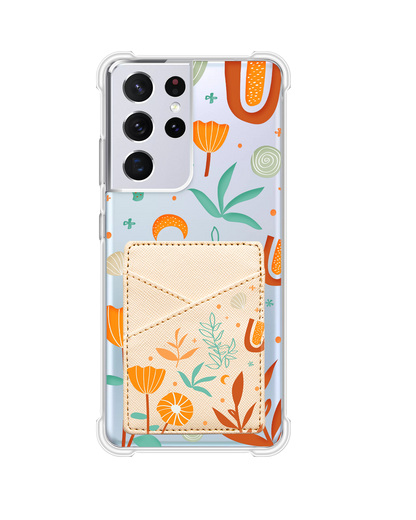 Android Phone Wallet Case - Autumn Botanical