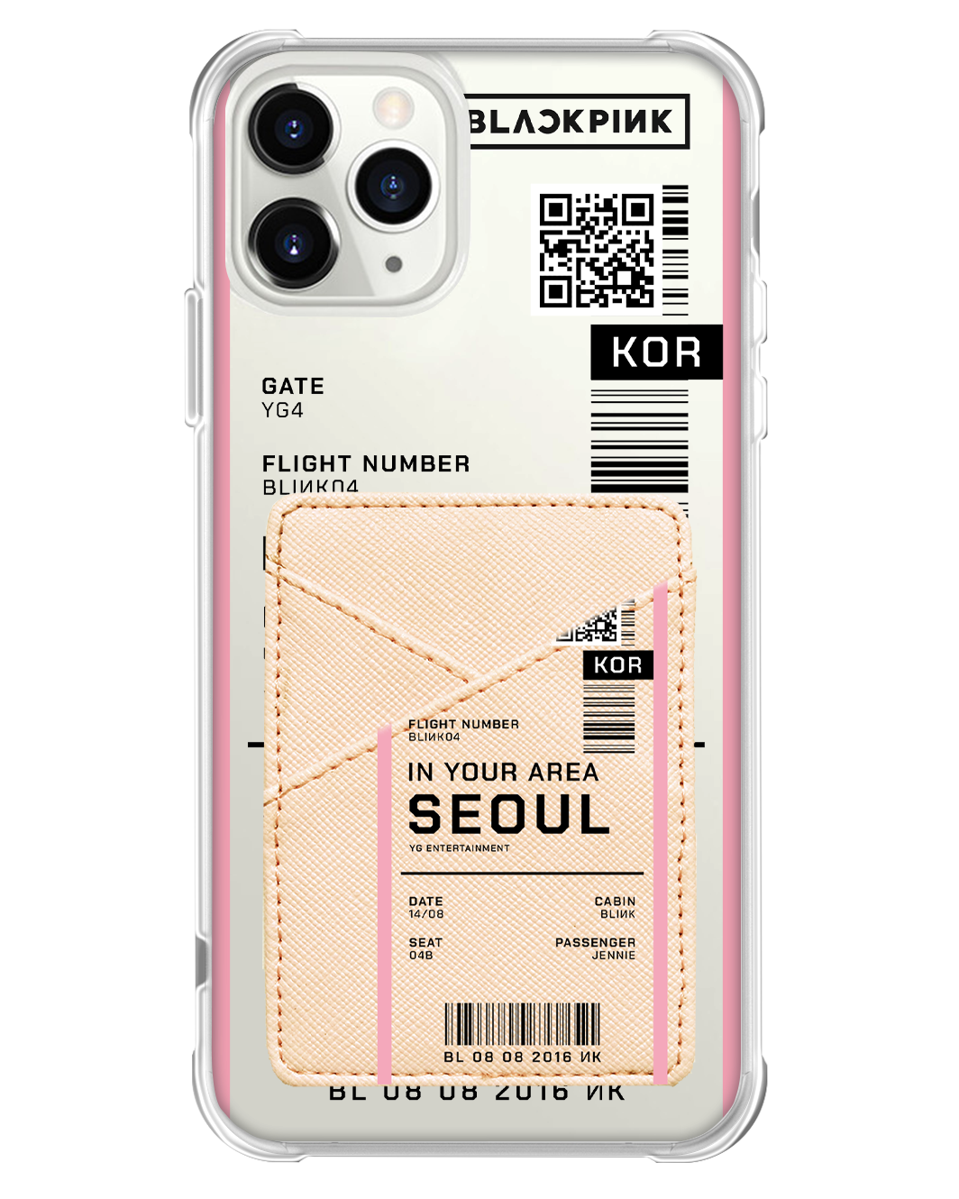 iPhone Phone Wallet Case - Blackpink In Your Area Ticket