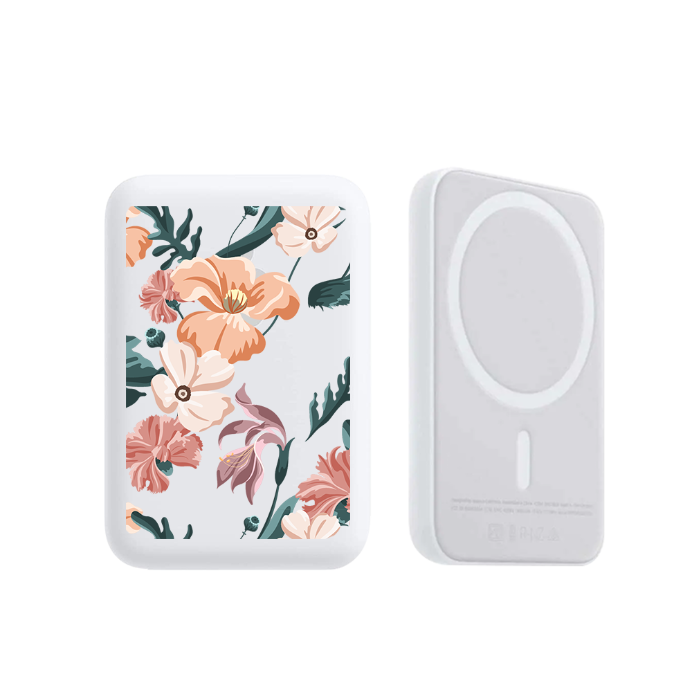 Magnetic Wireless Powerbank - Botanical Garden 1.0