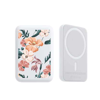 Magnetic Wireless Powerbank - Botanical Garden 1.0