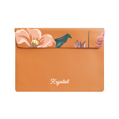 Vegan Leather Sleeve -Botanical Garden 1.0