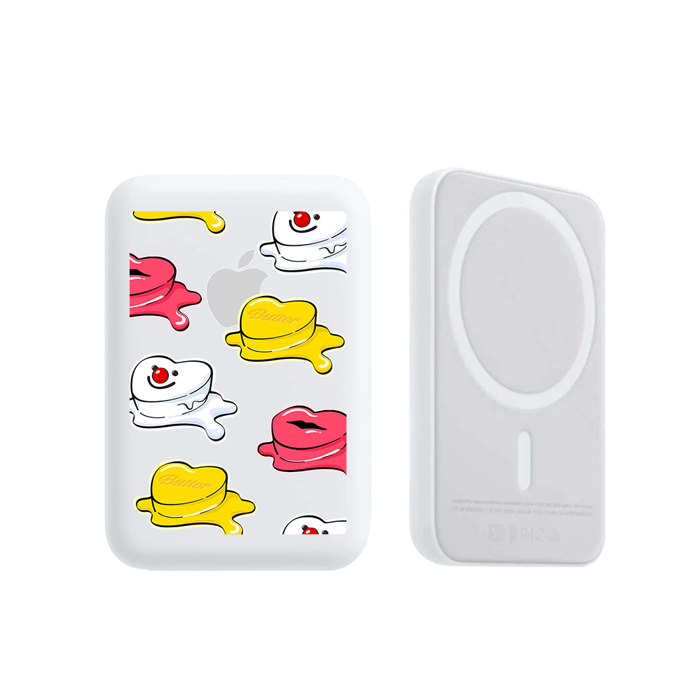 Magnetic Wireless Powerbank - BTS Butter Sticker Pack