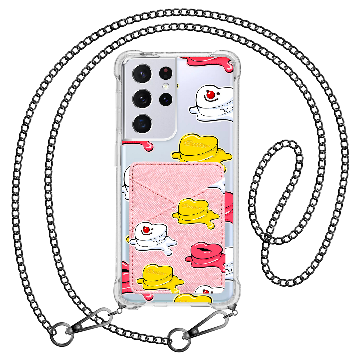 Android Phone Wallet Case - BTS Butter Sticker Pack