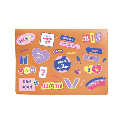 Vegan Leather Sleeve - BTS Members