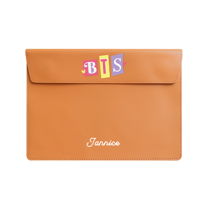 Vegan Leather Sleeve - BTS Members