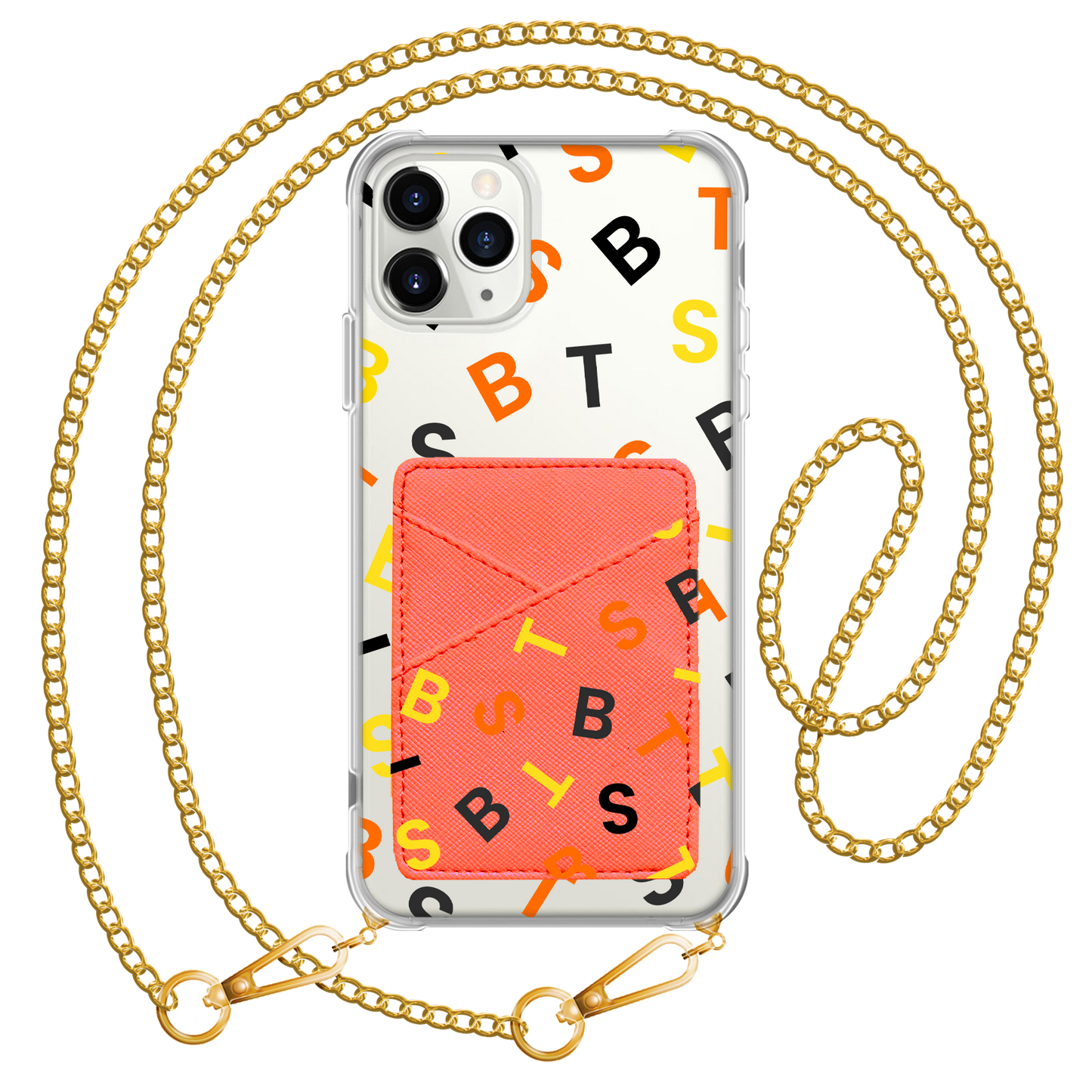 iPhone Phone Wallet Case - BTS Monogram
