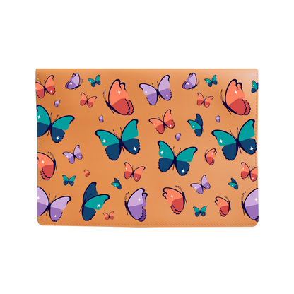 Vegan Leather Sleeve - Butterfly