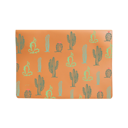 Vegan Leather Sleeve - Cactus