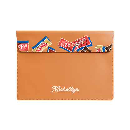 Vegan Leather Sleeve - Choco Sweet