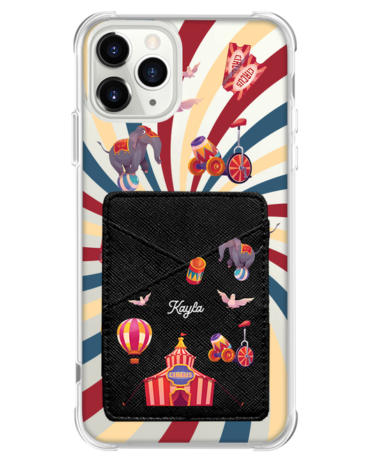 iPhone Phone Wallet Case - Circus