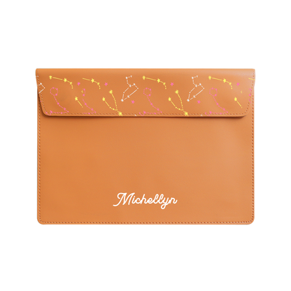 Vegan Leather Sleeve - Constellation Candy