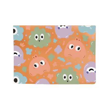Vegan Leather Sleeve - Cute Monster 2.0
