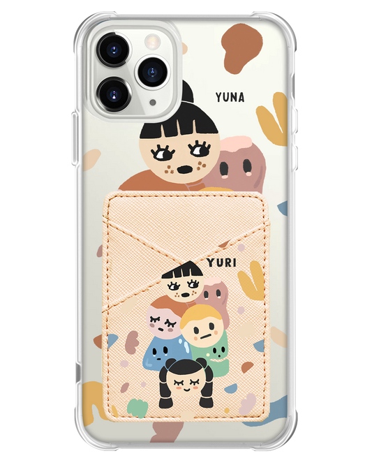 iPhone Phone Wallet Case - Doodle 1.0