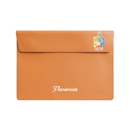 Vegan Leather Sleeve - Doodle 2.0