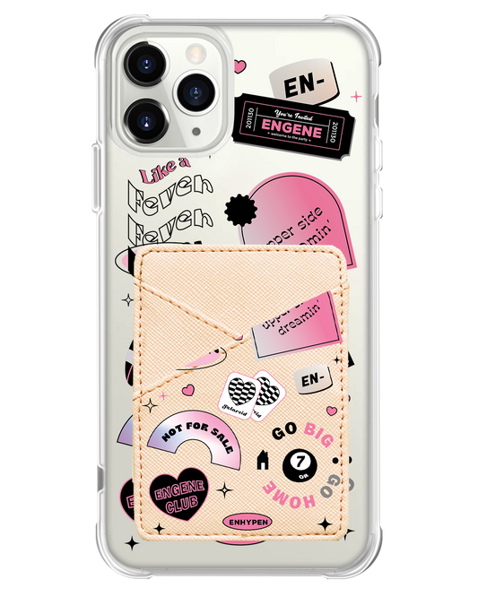 iPhone Phone Wallet Case - Enhypen Sticker Pack
