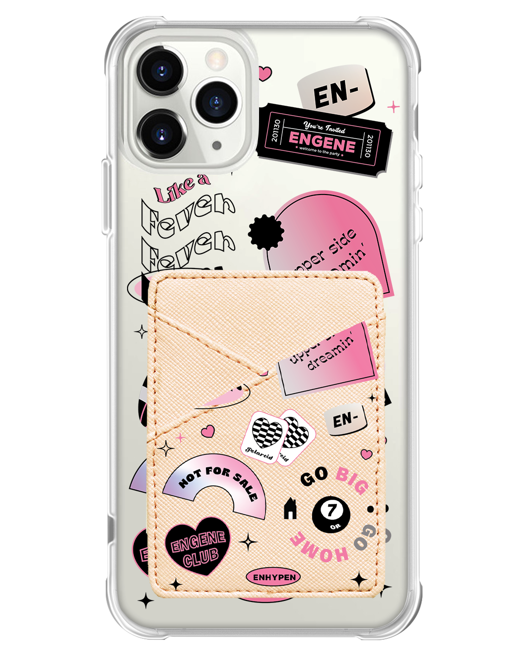 iPhone Phone Wallet Case - Enhypen Sticker Pack