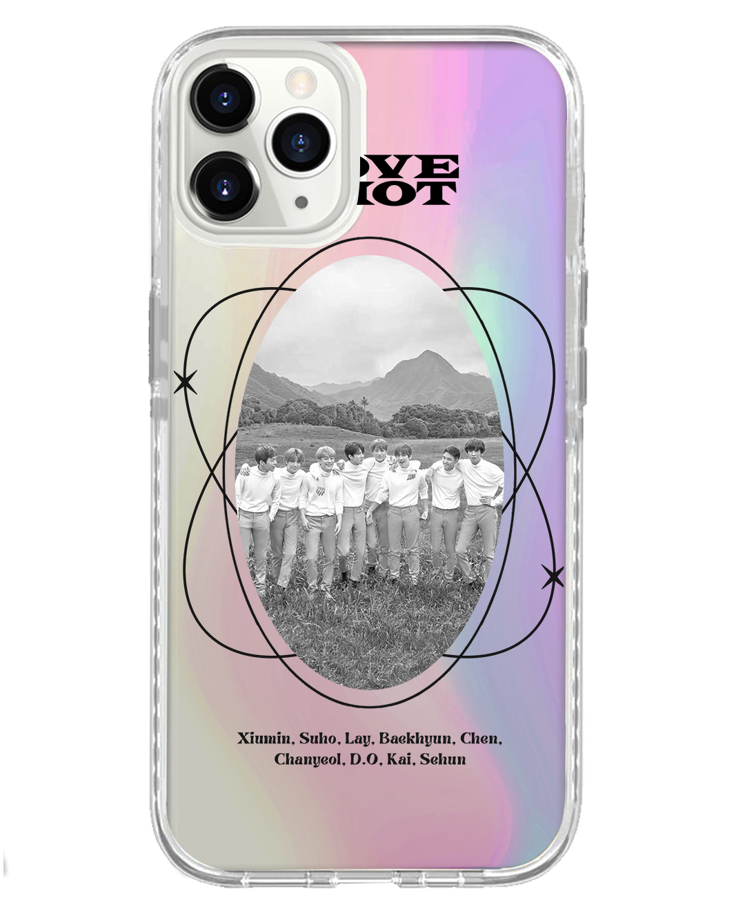 iPhone Rearguard Holo - EXO Love Shot