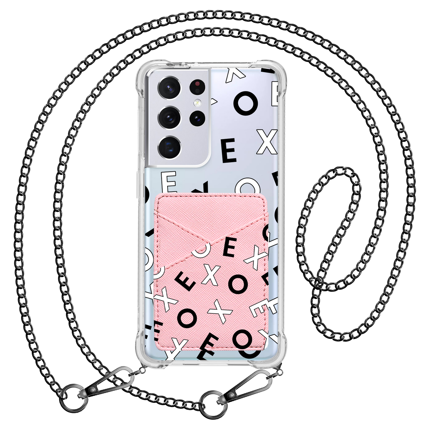 Android Phone Wallet Case - EXO Monogram