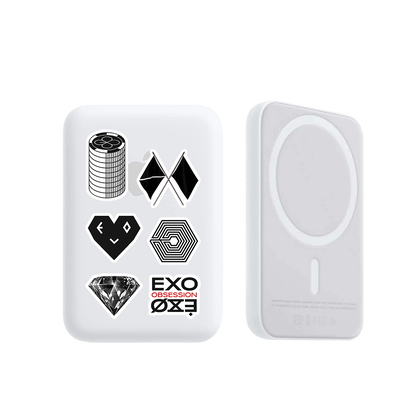 Magnetic Wireless Powerbank - EXO Sticker Pack