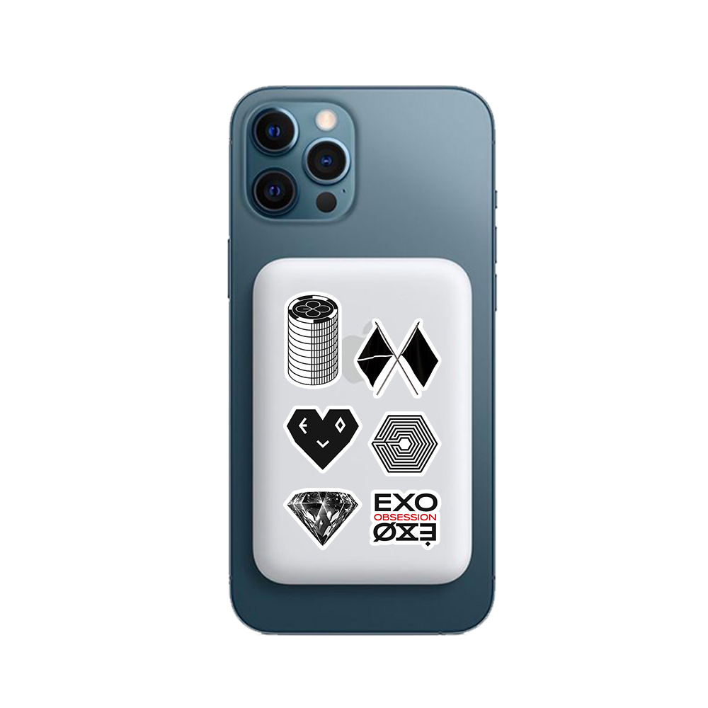 Magnetic Wireless Powerbank - EXO Sticker Pack