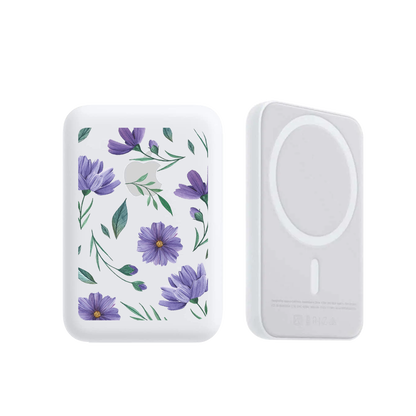 Magnetic Wireless Powerbank - February Violet