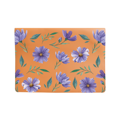 Vegan Leather Sleeve - February Violets
