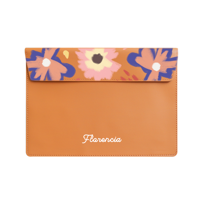 Vegan Leather Sleeve - Flower Lovers
