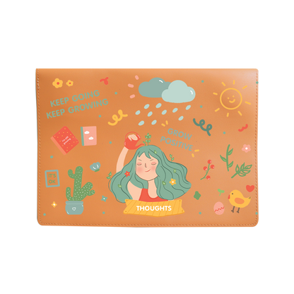 Vegan Leather Sleeve - Grow