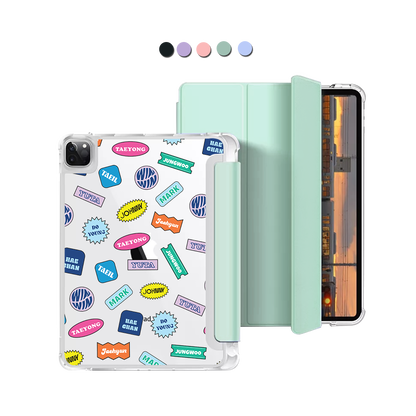 iPad Macaron Flip Cover - NCT 127 Squad