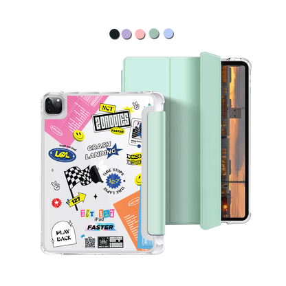 iPad Macaron Flip Cover - NCT 127 Sticker Pack