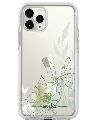 iPhone Rearguard Bumper - Greentmint Lily